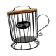 thumbnail image 3 of Soporte Para Cápsulas De Café, Organizador Rústico De Gran Capacidad Para Encimera, Barra De Cocina, L, Negro, 3 of 5