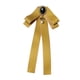 thumbnail image 2 of Cinta Pajarita Broche Corbata Cócteles Fiesta Graduación Bowknot Broche Pin Amarillo, 2 of 5