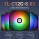 thumbnail image 2 of Ventilador de CPU Thermalright TL-C12C-S 120 mm ARGB 1550 RPM, paquete de 5, 2 of 6