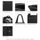 thumbnail image 4 of Bolsa de playa PICNIC TIME NFL Kansas City Chiefs Tahoe negra, 4 of 7