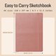 thumbnail image 3 of Cuaderno de bocetos BROWNSTONE JOURNALS A4 – 80 hojas – 100 gsm, 3 of 8