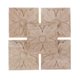 thumbnail image 1 of 5 piezas de madera tallada apliques sin pintar decoración de muebles de etiqueta 6x6cm # 2, 1 of 5