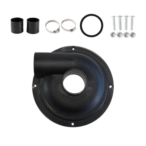 Bothyi - Filtro Ciclónico, Colector De Polvo, Repuestos De Arena, Tapa De Separador Ciclónico De Plástico, Color Negro