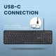 thumbnail image 3 of Teclado Perixx PERIBOARD-210C USB‑C Negro US, 3 of 8