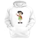 thumbnail image 1 of Polerón Canguro Chilindrina Blanco Talla Xl Unisex, 1 of 3