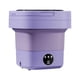 thumbnail image 2 of Mini Lavadora Plegable 6.5L 3 Modelos Potente Para Viajes Dormitorio Lavandería Violeta, 2 of 5