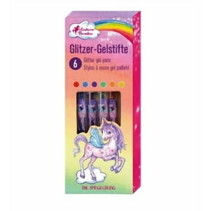 Tienda Lillifee - Boligrafos De Gel Con Bella Purpurina Del Paraiso De Los Unicornios 6 Uds.