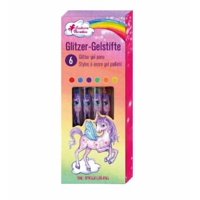 Tienda Lillifee - Boligrafos De Gel Con Bella Purpurina Del Paraiso De Los Unicornios 6 Uds.