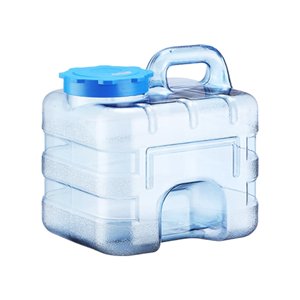 Ioensy - Contenedor De Agua Para Acampar Portabotellas De Agua Vacía Para Mochilero Hogar 7.5L