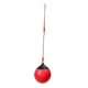 thumbnail image 2 of Asiento De Columpio Para Exteriores Con Pelota De Rebote Con Cuerda Resistente Para Ni?os Y Adultos, Color Rojo, 2 of 7