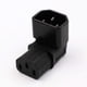 thumbnail image 2 of Adaptador de corriente WYMECT IEC C14 a C13 PDU Plug/Socket 90°, 2 of 7