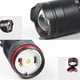 thumbnail image 3 of Linterna Uv Ultravioleta Led , Con Zoom, Usa Pilla Aa, Metal, 3 of 7