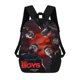 thumbnail image 1 of The Boys-theme Backpack, Campus style schoolbag Bookbag with Adjustable Shoulder Straps And Large Zip Compartment, Unisex Travel Bags., 1 of 6