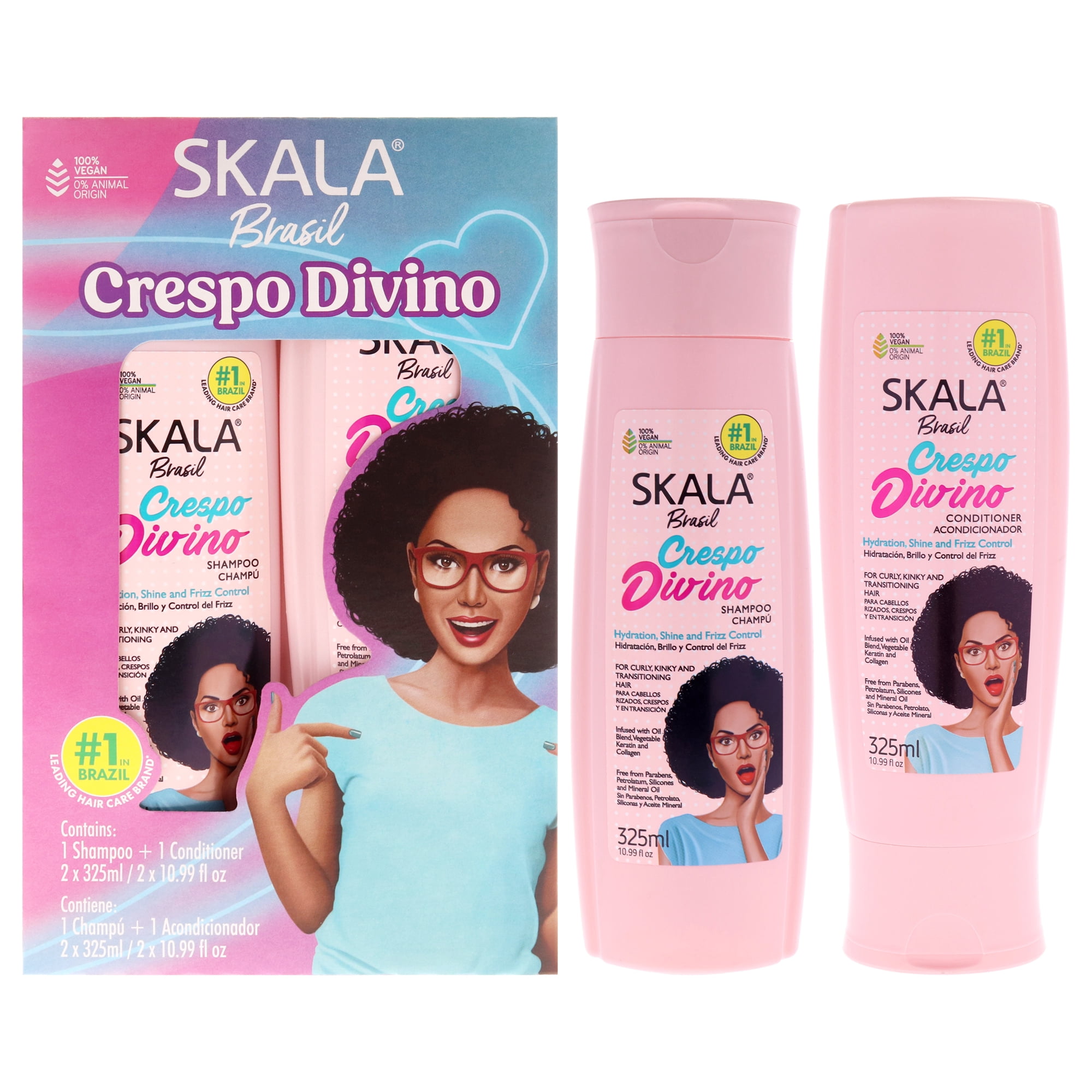 Kit Skala Divine Curls 312ml Mujer