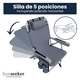 thumbnail image 2 of Silla de Playa Baja Navy Blue Sunseeker 1 un, 2 of 6