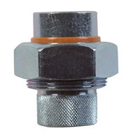 Unión Dieléctrica Mueller Acero Galvanizado 1/2 Pulg. Fpt X 1/2 Pulgada Diámetro.