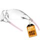 thumbnail image 1 of Gafas de seguridad HTS HUNTERSKY S239 Clear Pink para mujeres y jóvenes, 1 of 9
