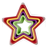 Tomasstore - Molde De Galleta Corta-Pastas Molde Galleta Estrella Colore