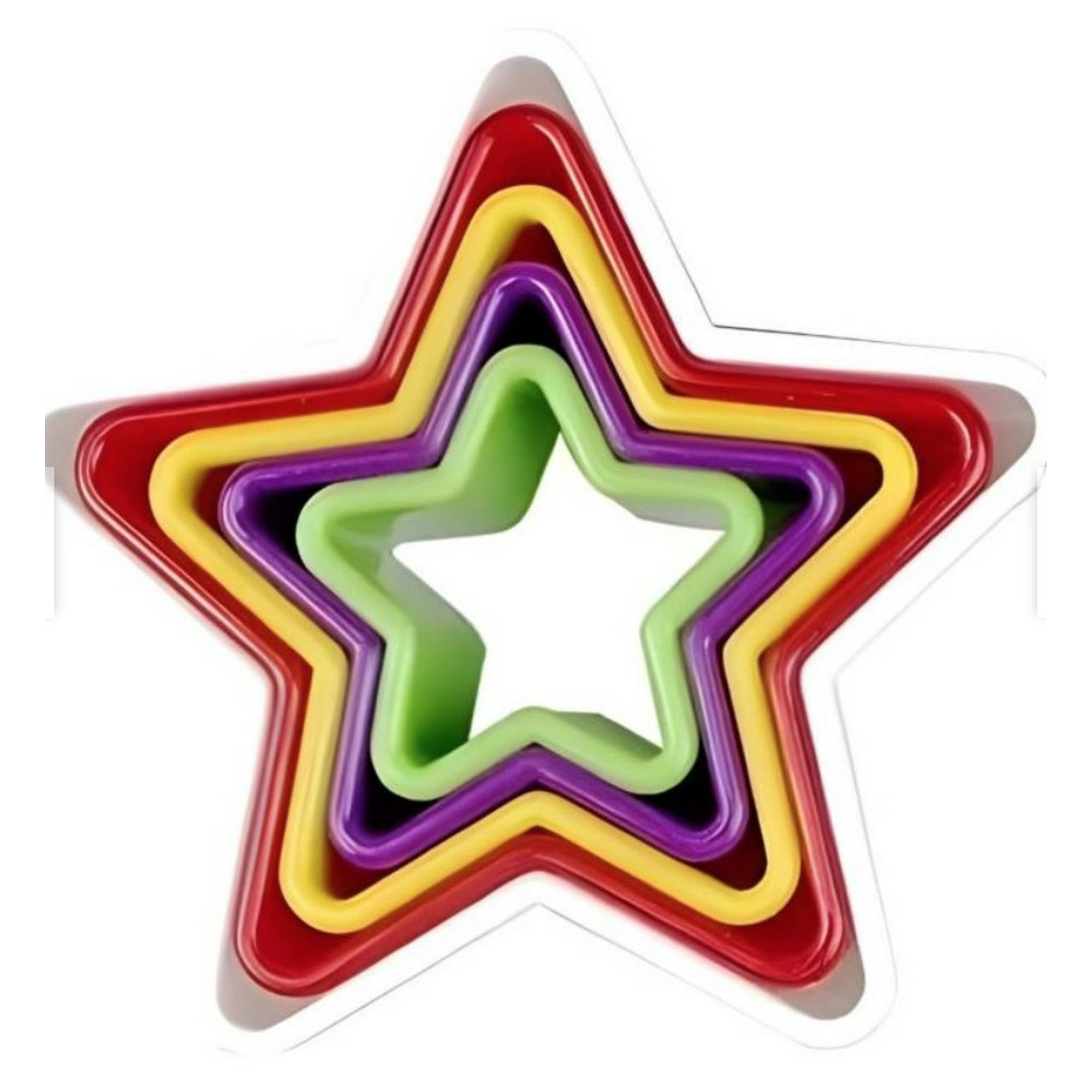 Tomasstore - Molde De Galleta Corta-pastas Molde Galleta Estrella Colore
