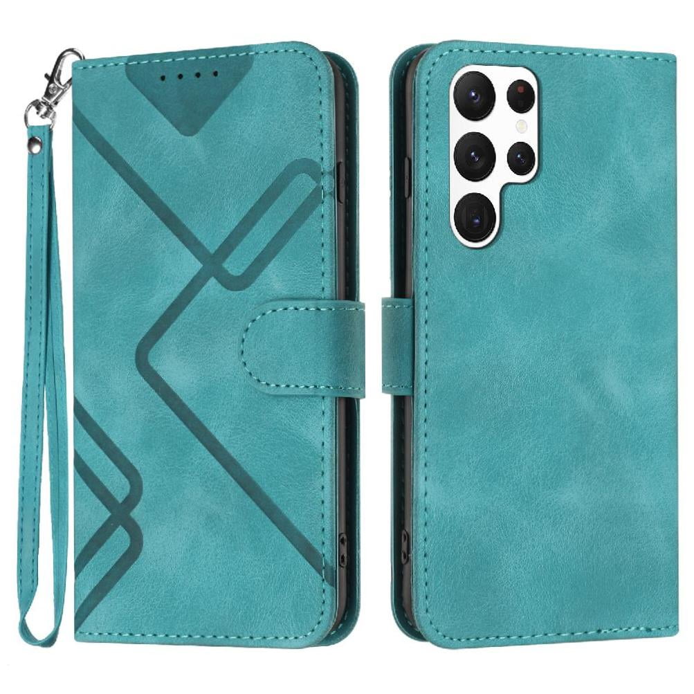 Funda Foxdock Para Samsung Galaxy S22 Ultra – Tipo Libro Con Soporte, Billetera, Correa Y Diseño Elegante