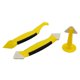 thumbnail image 4 of Juego De Herramientas Para Calafateo De 3 Uds., Juego De Raspador Para Quitar Lechada De Silicona Y Sellador De Esquinas, 4 of 5
