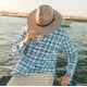 thumbnail image 2 of Sombrero de Sol Barcelona de Paja - American Hat Makers - Color Beige, UPF, 2 of 9