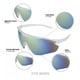 thumbnail image 3 of Lentes De Sol Modelo X17161, 3 of 3