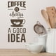 thumbnail image 2 of Decomural Coffee A Good Idea Kitchen WS-46117, 2 of 2