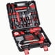 thumbnail image 1 of Juego de herramientas, taladro inalámbrico de 8 V, 132 piezas con caja de herramientas, 1 of 7