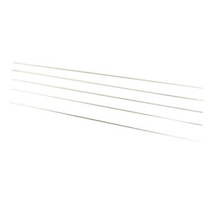 Bothyi - Juego De Agujas Para Abalorios De Ojo Grande De 5 Uds. Aguja De Bordado Para Hacer Joyas Con Cuentas De 75Mm