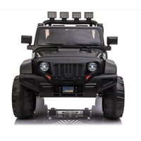 Tododescuento - Auto Eléctrico Off Roa- Negro