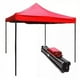 thumbnail image 1 of Toldo Plegable 3x3 MTS Lona Engomada 600D Rojo Impermeable, 1 of 5