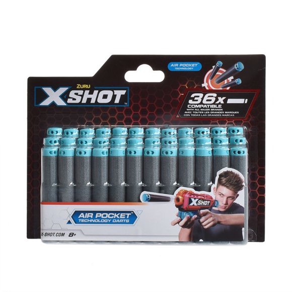 Accesorios de Lanzadores Pack 36 Dardos X-SHOT