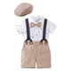 thumbnail image 4 of Traje De Caballero Para Bebé De Verano, Pajarita Para Bebé Niño Para El Hogar, Cumpleaños, Uso Diario, Altura De 80 A 90cm, 4 of 5