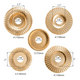thumbnail image 2 of Juego De 5 Discos Para Tallar Madera+5pcs Escofinas+llave Oro, 2 of 3