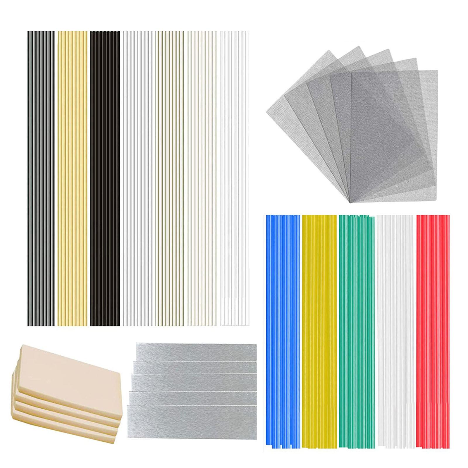 Magideal - 106 Esponjas De Alambre De Soldadura, Alambre De Soldadura, Malla De Acero Inoxidable, Cinta De Papel De Aluminio Para Garaje, Coche Y Vehículos Domés