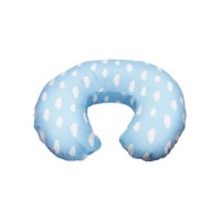 Garey - Cojín De Amamantar Forrado Diseño Celeste