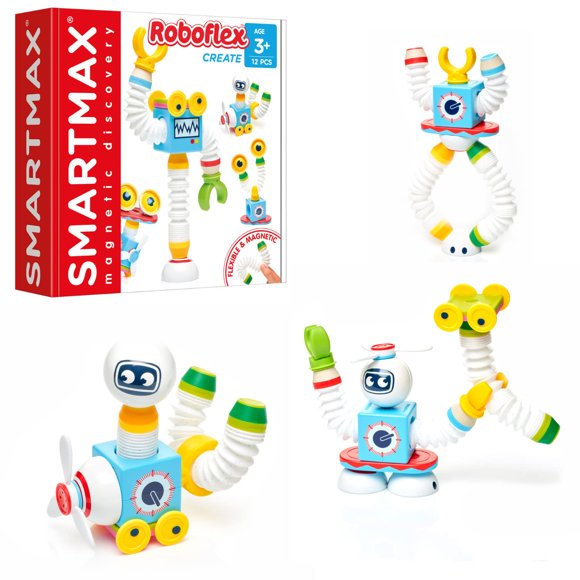Set de Construcción SmartMax Roboflex Magnético 12 Piezas