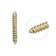 thumbnail image 4 of Pernos colgadores de 4x11mm, paquete de 12 tornillos de espiga de rosca auto-roscante de doble extremo, 4 of 5