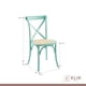 thumbnail image 3 of Silla Crossback Madera Rattan - Menta Vintage, 3 of 4