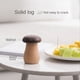 thumbnail image 3 of Add a touch of cuteness to your home decor with our 1pc Cute Wooden Mushroom Toothpick Dispenser, 3 of 4
