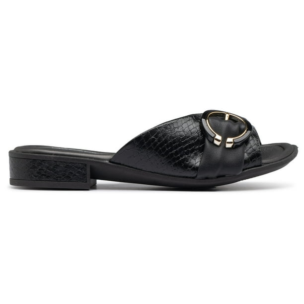 Sandalia Mujer Negro Taila Piccadilly