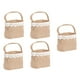 thumbnail image 1 of 5x Cesta De Flores De Arpillera Bolsa Pequeña Cesta De Regalo De Dulces Para Ceremonia De Aniversario, 1 of 2