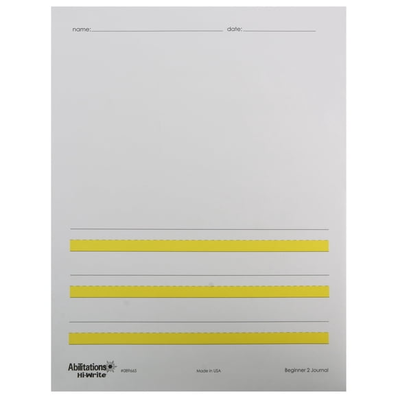 Paquete de 100 Hojas de Cuaderno Abilitations Integrations Hi-Write Principiante 2