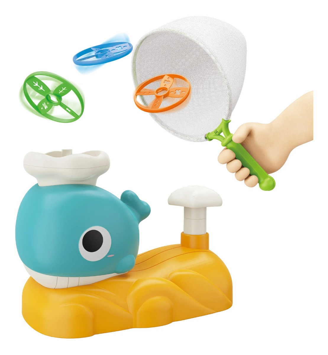 Genérico - Juguete Aire Libre Lanzador Ballenas Voladoras Niños Lau