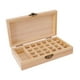 thumbnail image 2 of Estante Para Aceites Esenciales De 25 Rejillas, Soporte De Madera Para Aceites Esenciales De Sobremesa Para Baño, 2 of 3