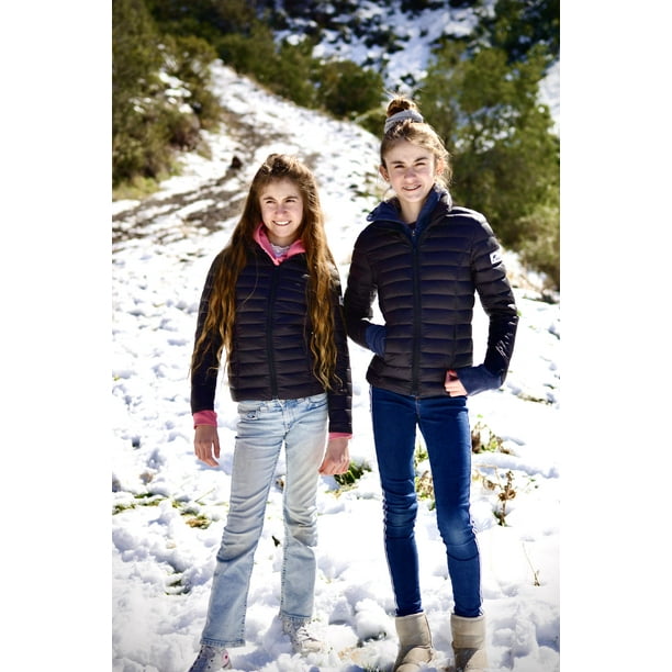 Parka pluma color Negro 8-10 años