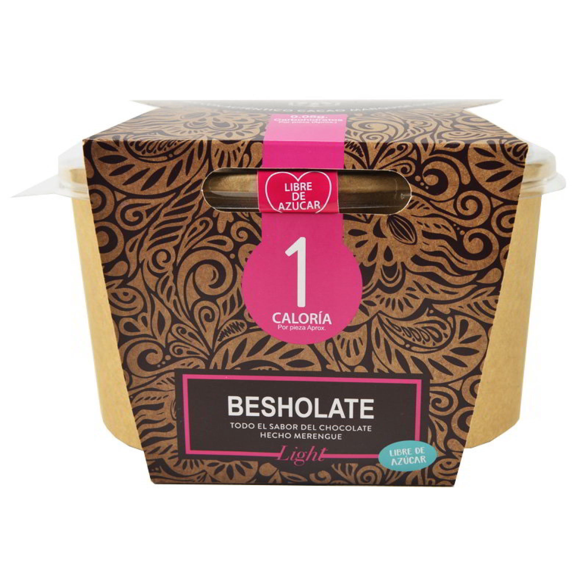Merengues De Chocolate Sin Azúcar 55 g Beshos