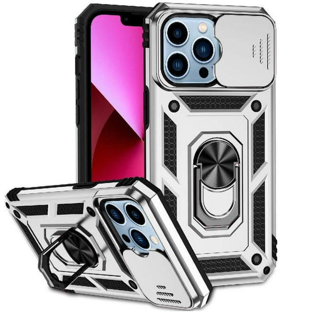 Estuche GANGXUN para iPhone 13 Pro Max, soporte giratorio 360°, estilo mecánico y magnético