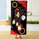 thumbnail image 1 of Toalla de playa Franco Sonic Shadow para niños 147x71 cm de algodón, 1 of 7